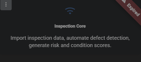 Home inspection core card